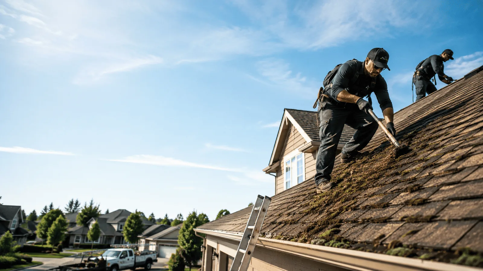 Roof Moss Removal in Lanexa, VA near me
